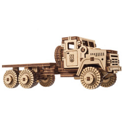 UA Juguetes – UGEARS Camión Militar – maqueta mecánica para construir