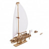 UA Juguetes – El Yate Belleza de los Océanos de UGEARS – maqueta mecánica para construir