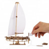UA Juguetes – El Yate Belleza de los Océanos de UGEARS – maqueta mecánica para construir
