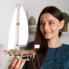 UA Juguetes – El Yate Belleza de los Océanos de UGEARS – maqueta mecánica para construir