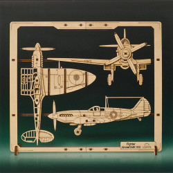 Fighter Aircraft – 2.5D Puzzle