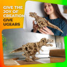 UA Juguetes – Tyrannosaurus Rex de UGEARS – maqueta de madera para construir