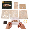 UA Juguetes Shop – UGEARS Mini Locomotive mechanical model kit