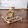UA Juguetes – Mini Helicóptero de UGEARS – maqueta mecánica para construir