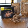 UA Juguetes – Mini Helicóptero de UGEARS – maqueta mecánica para construir