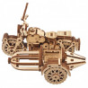 UA Juguetes – Motocicleta Voladora de Hagrid™ con Sidecar de UGEARS – maqueta mecánica
