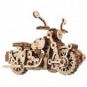 UA Juguetes – Motocicleta Voladora de Hagrid™ con Sidecar de UGEARS – maqueta mecánica