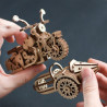 UA Juguetes – Motocicleta Voladora de Hagrid™ con Sidecar de UGEARS – maqueta mecánica