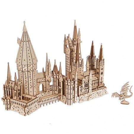 UA Juguetes – Castillo de Hogwarts™ de UGEARS – maqueta de madera para construir