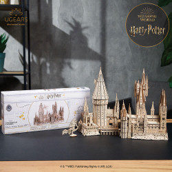 UA Juguetes – Castillo de Hogwarts™ de UGEARS – maqueta de madera para construir