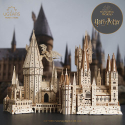 UA Juguetes – Castillo de Hogwarts™ de UGEARS – maqueta de madera para construir