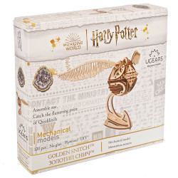 UA Juguetes – Snitch Dorada™ de UGEARS – maqueta mecánica para montar