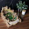 UA JUGUETES - Quidditch™ Flíper de UGEARS — maqueta mecánica para montar