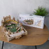 UA JUGUETES - Quidditch™ Flíper de UGEARS — maqueta mecánica para montar