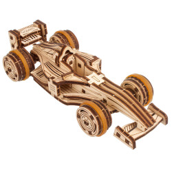 UA Juguetes – Compact de Carreras de UGEARS – maqueta mecánica para construir