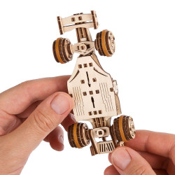 UA Juguetes – Compact de Carreras de UGEARS – maqueta mecánica para construir