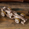 UA Juguetes – Compact de Carreras de UGEARS – maqueta mecánica para construir