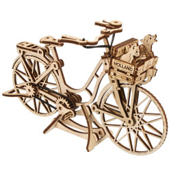 UA Juguetes – Bicicleta Holandesa de UGEARS – maqueta mecánica para construir