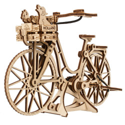 UA Juguetes – Bicicleta Holandesa de UGEARS – maqueta mecánica para construir