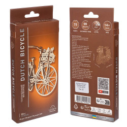 UA Juguetes – Bicicleta Holandesa de UGEARS – maqueta mecánica para construir