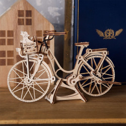 UA Juguetes – Bicicleta Holandesa de UGEARS – maqueta mecánica para construir