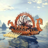 UA Juguetes – Barco Dragón Vikingo – ROKR Puzzle 3D de madera