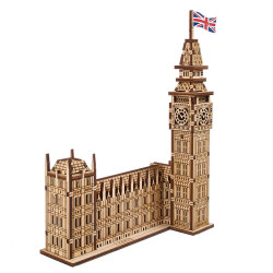 UA Juguetes – Big Ben de UGEARS – maqueta para construir
