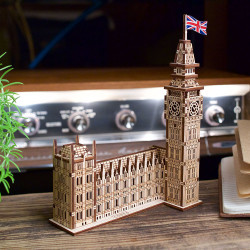 UA Juguetes – Big Ben de UGEARS – maqueta para construir