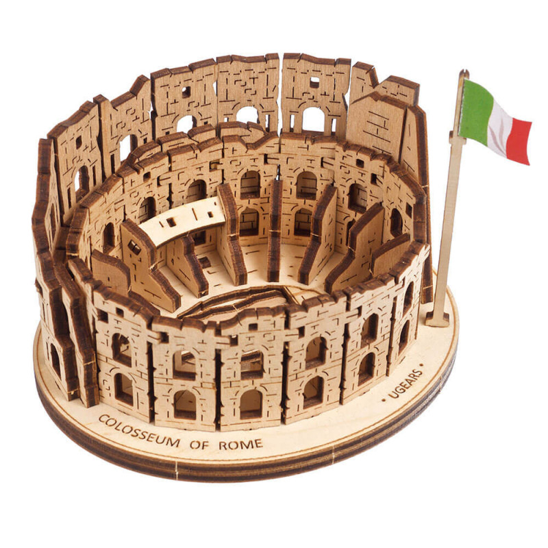 UA Juguetes – Coliseo de Roma de UGEARS – maqueta para construir