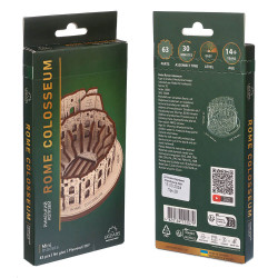 UA Juguetes – Coliseo de Roma de UGEARS – maqueta para construir