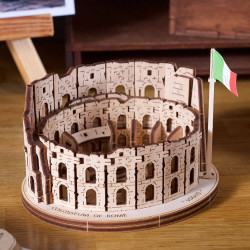 UA Juguetes – Coliseo de Roma de UGEARS – maqueta para construir