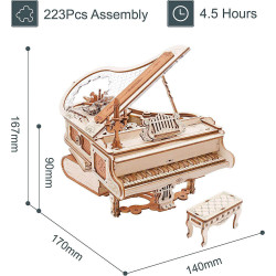 UA Juguetes – Piano mágico de ROKR – caja de música