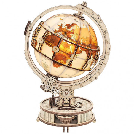 UA Juguetes – Globo del mundo luminoso – maqueta mecánica con la luz LED integrada
