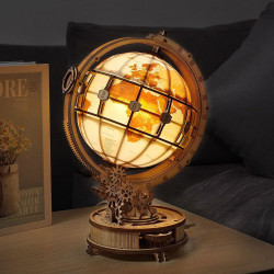 UA Juguetes – Globo del mundo luminoso – maqueta mecánica con la luz LED integrada