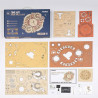 UA Juguetes – Zodiaco Reloj de pared – maqueta de madera para construir