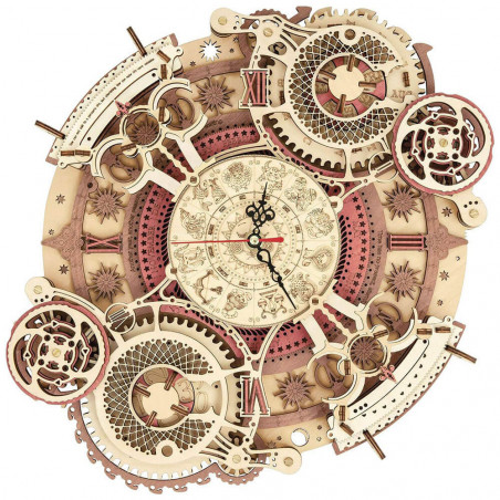 UA Juguetes – Zodiaco Reloj de pared – maqueta de madera para construir