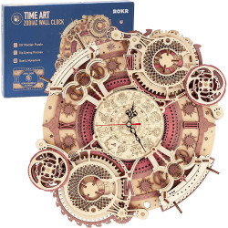 UA Juguetes – Zodiaco Reloj de pared – maqueta de madera para construir
