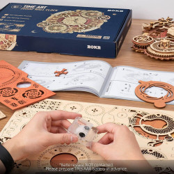 UA Juguetes – Zodiaco Reloj de pared – maqueta de madera para construir