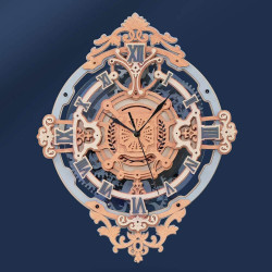 UA Juguetes – Reloj Notas románticas – maqueta de madera para construir
