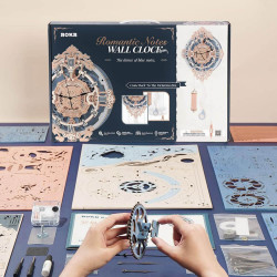 UA Juguetes – Reloj Notas románticas – maqueta de madera para construir