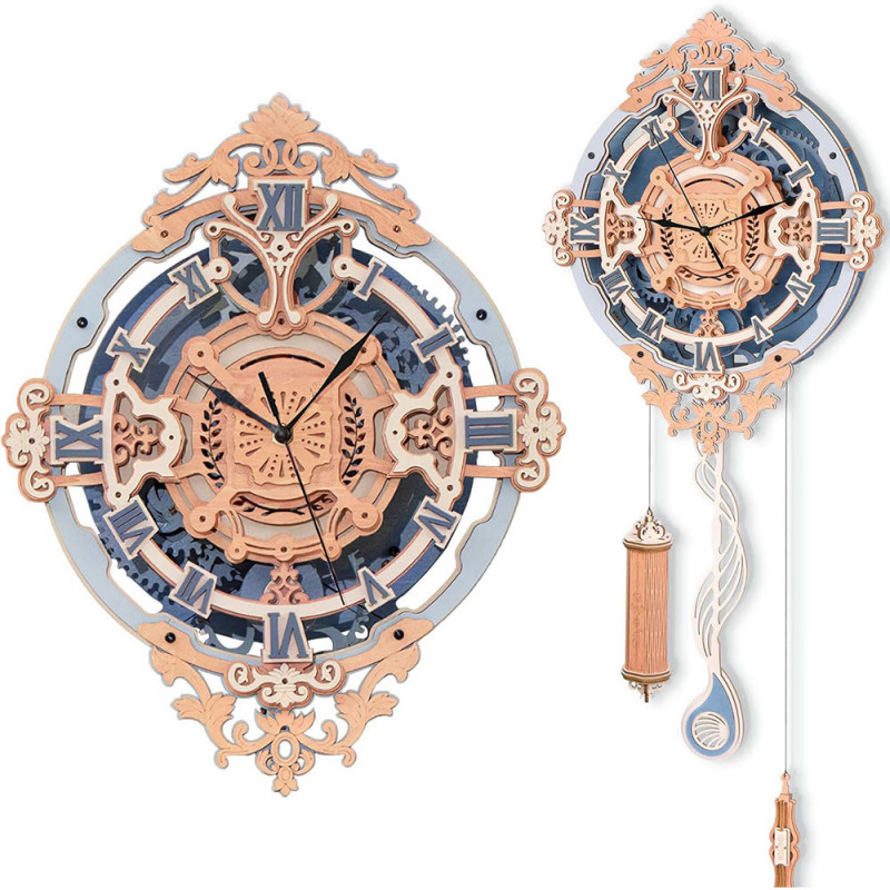 UA Juguetes – Reloj Notas románticas – maqueta de madera para construir