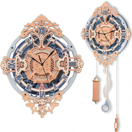 UA Juguetes – Reloj Notas románticas – maqueta de madera para construir