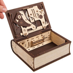 UA Juguetes - Libro de Secretos de UGEARS  – Maqueta mecánica para construir