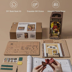 UA Juguetes – Librería Shakespeare – la casa en miniatura de madera