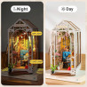 UA Juguetes – Casa Jardín – Escena en Miniatura de Madera para Sujetalibros