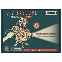 UA Juguetes – Proyector de películas Vitascopio – rompecabezas de madera en 3D LK601