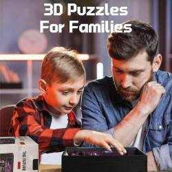 UA Juguetes Shop – ROKR The Future City Marble Run Mechanical 3D Puzzle MR02S