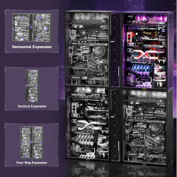 UA Juguetes Shop – ROKR The Future City Marble Run Mechanical 3D Puzzle MR02S