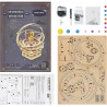 UA Juguetes – Starry Night: Una Caja de Música – Puzzle Mecánico de ROKR – Rompecabezas 3D AMK51
