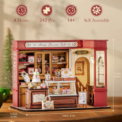 UA Juguetes – Honey Dessert Talk – Rolife Casa de Muñecas para Construir  DG168